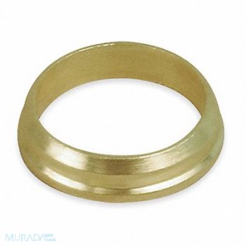 PARKER Back Ferrule Brass A-LOK 1/16In, 20YX67