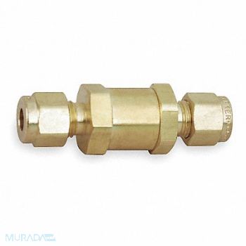 PARKER Inline Filter 1/4 In Brass 3000 PSIG CWP, 1RBP8