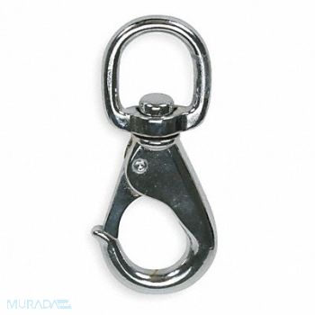 GRAINGER APPROVED Snap Bolt Swivel Eye Steel 3-3/8 In H, 1RCB4