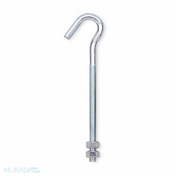 GRAINGER APPROVED Single Point Hook Steel 6 L, 1RCE2