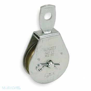 GRAINGER APPROVED Swivel Eye Pulley Zinc, 1RCG3