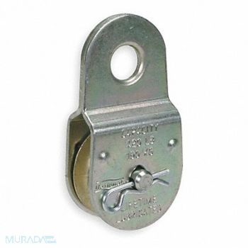 GRAINGER APPROVED Fixed Eye Pully Zinc, 1RCH4