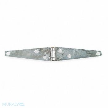 GRAINGER APPROVED Strap Hinge Steel 9-29/32 in L PK2, 1RCH9