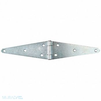 GRAINGER APPROVED Strap Hinge Steel 16 in L, 1RCK7