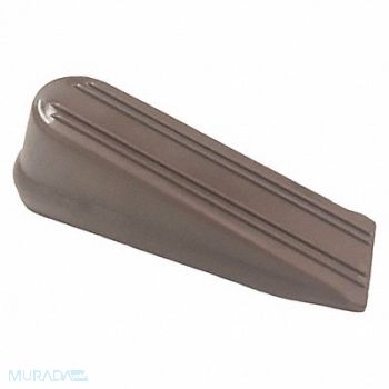 GRAINGER APPROVED Door Wedge Rubber Brown 4 in L, 1RCU4