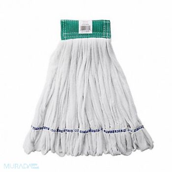 RUBBERMAID COMMERCIAL PRODUCTS Wet Mop White Cotton/Polyester, 1RG34