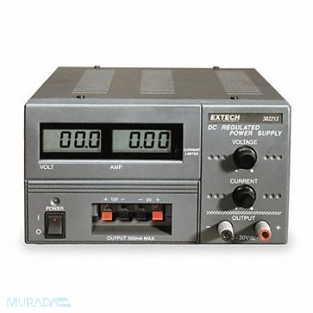 EXTECH DC Power Supply, 1RK10