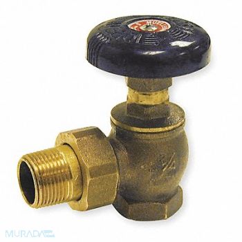 GRAINGER APPROVED Radiator Valve 1 1/4 NPT Hand Wheel, 1RLT5
