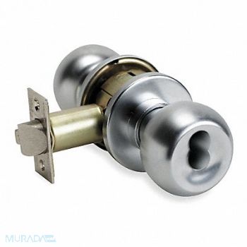 YALE Knob Lockset Mechanical Entrance Grd. 1, 1RM58