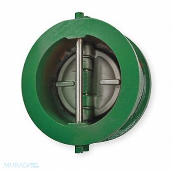 MUELLER STEAM SPECIALTY Wafer Check Valve Cast Iron 8 Flange, 1RNP7
