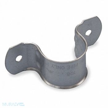 NVENT CADDY Two Hole Strap Steel 2 Pipe Size PK5, 1RUX1