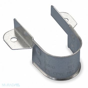 NVENT CADDY Two Hole Strap Steel 1 1/2 Pipe Size, 1RUX5