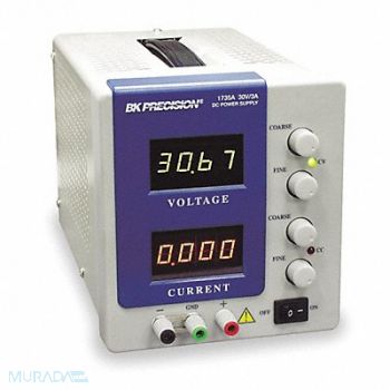 B K PRECISION DC Power Supply 0-30 Volts 0-3 Amps, 1T197