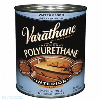 RUST-OLEUM Polyurethane Clear Semi-Gloss 1 gal., 1TBK5