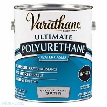 RUST-OLEUM Polyurethane Clear Satin 1 gal., 1TBK6