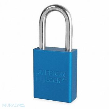 AMERICAN LOCK D1918 Lockout Padlock KD Blue 1-7/8 H, 1TDB8