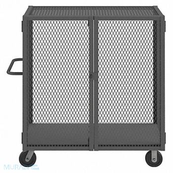 GRAINGER APPROVED Heavy Duty Security Cart 48 in L, 1TGU7