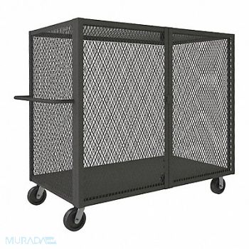 GRAINGER APPROVED Heavy Duty Security Cart 60 in L, 1TGU8