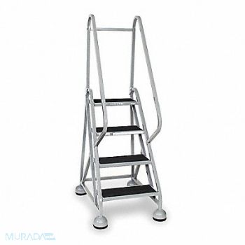 COTTERMAN F2130 Rolling Ladder Hndrl Platfm 36 In H, 1TGY3