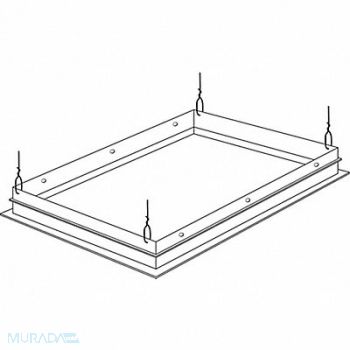 LITHONIA LIGHTING Drywall Grid Adapter Kit 2 ft x 4 ft, 1THV5