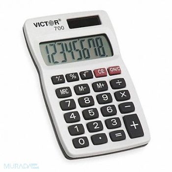 VICTOR Pocket Calculator LCD 8 Digits, 1TLV5