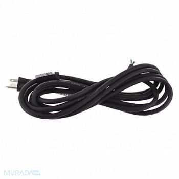 GRAINGER APPROVED Power Cord 5-15P SJO 6 ft Blk 13A 16/3, 1TNC2