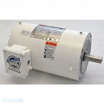 DAYTON Washdown Motor 1 HP 1750 143TC 230/460V, 1TTB7