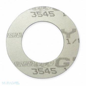 GARLOCK SEALING TECHNOLOGIES Gasket Ring 2 1/2 In PTFE White, 1TUW3