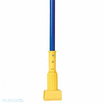 TOUGH GUY F8739 Wet Mop Handle 60 in L Blue, 1TYZ4