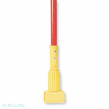 TOUGH GUY F8739 Wet Mop Handle 60 in L Red, 1TYZ6