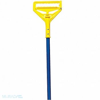 TOUGH GUY F8738 Wet Mop Handle 60 in L Blue, 1TZA3