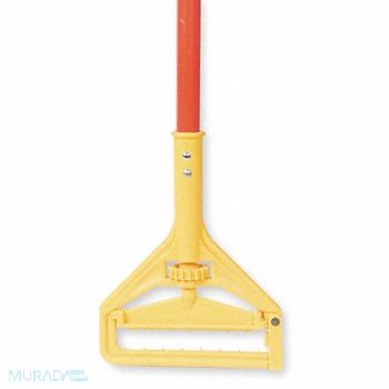 TOUGH GUY F8738 Wet Mop Handle 60 in L Red, 1TZA5