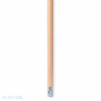 TOUGH GUY Wet Mop Handle 60 in L Natural, 1TZA6