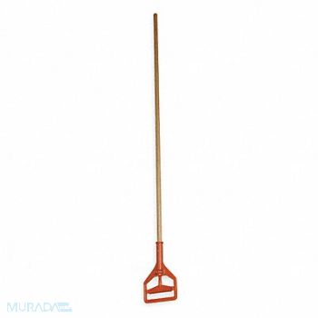 TOUGH GUY Wet Mop Handle 60 in L Natural, 1TZA9