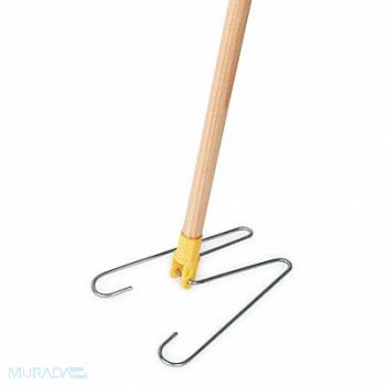 TOUGH GUY Dust Mop Frame and Handle 9 in W White, 1TZG1