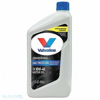 VALVOLINE Engine Oil 10W-40 Conventional 1qt, 1UBX5