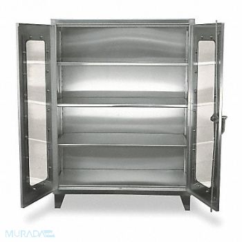 STRONG HOLD Strg Cab 66 x48 x24 Silver 3Shlv, 1UCD1