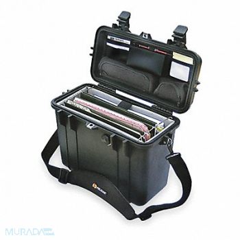 PELICAN Protective Case Black 16-15/16 in.L, 20FZ33