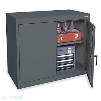 GRAINGER APPROVED F8663 Storage Cabinet 30 x36 x18 Gray 1Shlv, 1UFB8