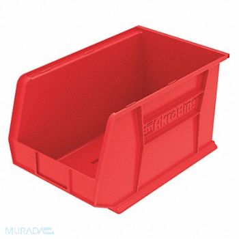 AKRO-MILS F8691 Hang and Stack Bin Red Plastic 10 in, 1UGP8