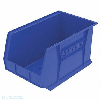 AKRO-MILS F8691 Hang and Stack Bin Blue Plastic 10 in, 1UGR1