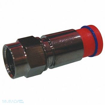 POWER FIRST Coaxial Connector RG6 F Type PK10, 1UKD4