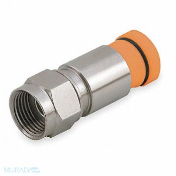 POWER FIRST Coaxial Connector RG59 F Type PK50, 1UKD7