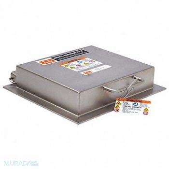 ERIEZ Magnetic Plate Ceramic L 9 1/8xW 9 1/2In, 1ULW9