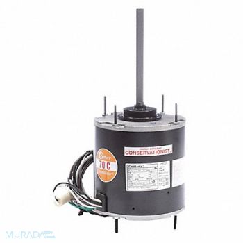 CENTURY Condenser Fan Motor 1/2 HP 1075 rpm 60Hz, 1UMG2