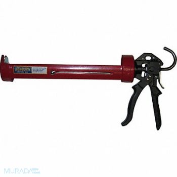 NEWBORN Caulk Gun Steel Black/Red, 1UMH8