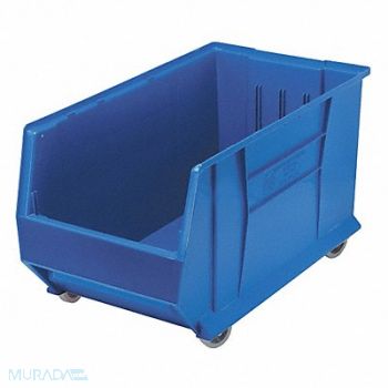 QUANTUM STORAGE SYSTEMS E4550 Mobile Bin Blue Polypropylene 15 in, 1UVR4