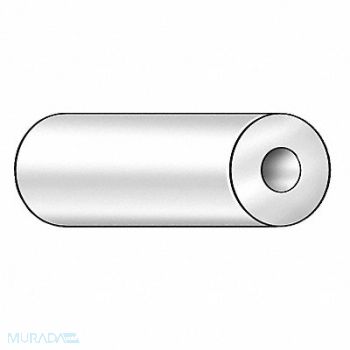 GRAINGER APPROVED K7411 Tube UHMW 10ft 4 3/8 InDi 5 1/2 OD Wht, 6NFE5