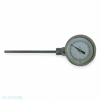 DWYER Bimetal Thermom 3 In Dial 50 to 500F, 1UZF2