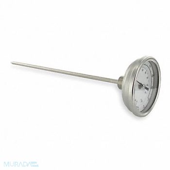 DWYER Bimetal Thermom 3 In Dial 0 to 200F, 1UZV3